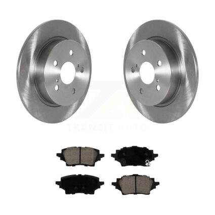 Rear Disc Brake Rotors And Ceramic Pads Kit For Toyota C-HR K8C-103312