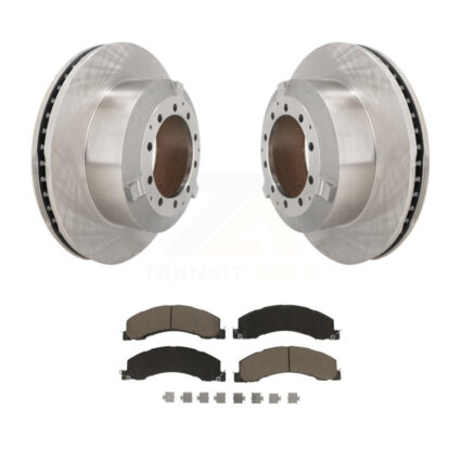 Rear Disc Brake Rotor Ceramic Pad Kit For Ram Dodge Sterling Truck 4500 5500 Bullet 45 55 K8C-103356