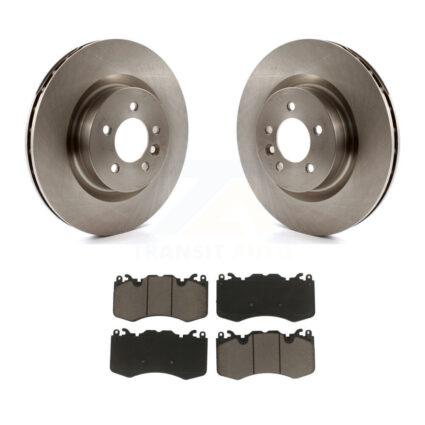 Front Disc Brake Rotors And Ceramic Pads Kit For 2016 Land Rover Range 3.0L K8C-103370