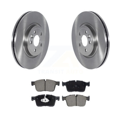 Front Disc Brake Rotors Ceramic Pad Kit For Jaguar F-Pace With 350mm Diameter Rotor K8C-103374