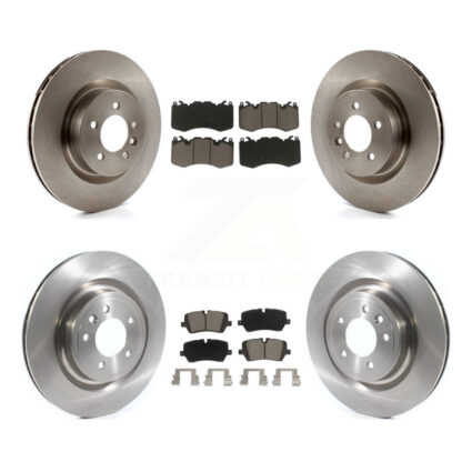 Front Rear Disc Brake Rotors And Ceramic Pads Kit For 2016 Land Rover Range 3.0L K8C-103378