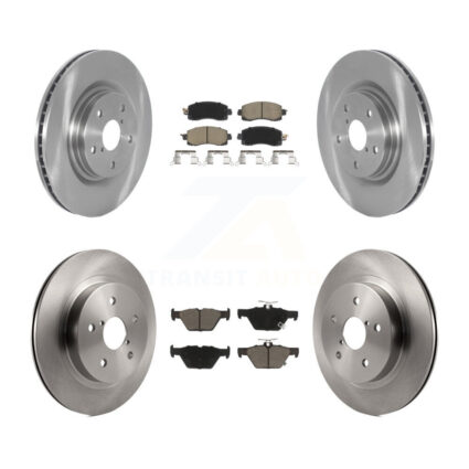 Front Rear Disc Brake Rotors And Ceramic Pads Kit For 2020-2022 Subaru Outback Legacy K8C-103384