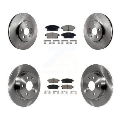 Front Rear Disc Brake Rotor And Ceramic Pad Kit For 2013-2017 Chevrolet Trax Buick Encore K8C-103421