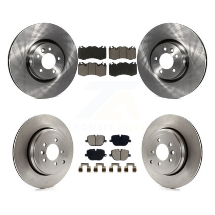 Front Rear Brake Rotors Ceramic Pad Kit For 2010-2013 Land Rover Range Sport Supercharged K8C-103426