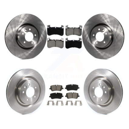 Front Rear Disc Brake Rotors And Ceramic Pads Kit For Land Rover Range K8C-103427
