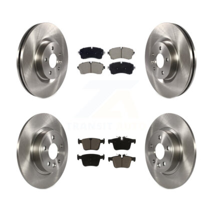 Front Rear Brake Rotors Ceramic Pad Kit For Jaguar E-Pace With 325mm Diameter Rotor K8C-103428