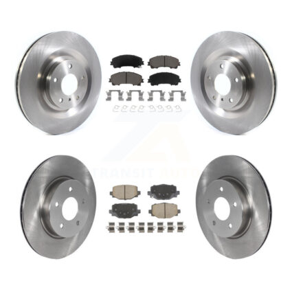Front Rear Disc Brake Rotors And Ceramic Pads Kit For INFINITI QX50 QX55 K8C-103429