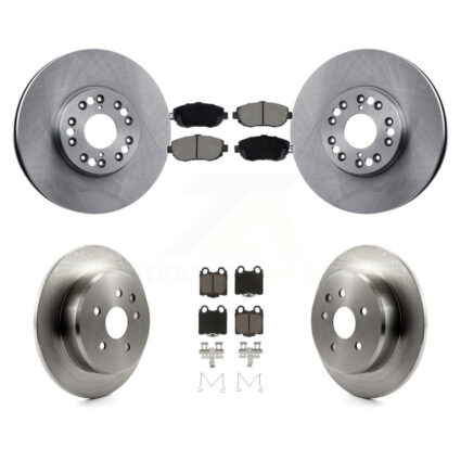 Front Rear Disc Brake Rotors And Ceramic Pads Kit For Lexus SC430 IS300 GS300 GS400 GS430 K8C-103436