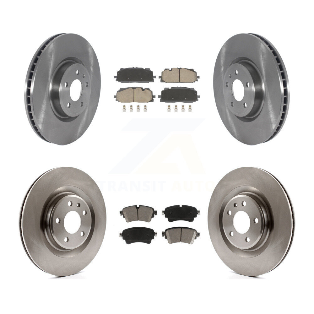 Front Rear Disc Brake Rotors And Ceramic Pads Kit For Audi S5 Sportback S4 K8C-103439