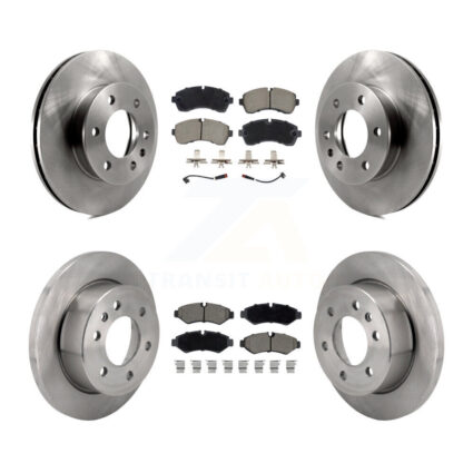 Front Rear Brake Rotors Ceramic Pad Kit For Mercedes-Benz Sprinter 2500 3500 Freightliner K8C-103448