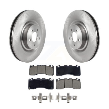 Front Disc Brake Rotors And Ceramic Pads Kit For Ford Mustang K8C-103467