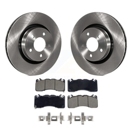 Front Disc Brake Rotors And Ceramic Pads Kit For 2015 Ford Mustang V6 With Brembo Brakes K8C-103468