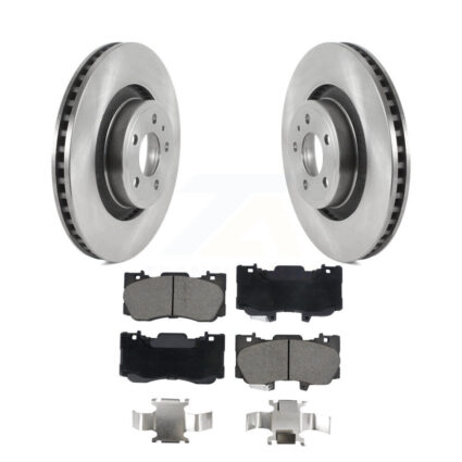 Front Disc Brake Rotors And Ceramic Pads Kit For Ford Mustang K8C-103469