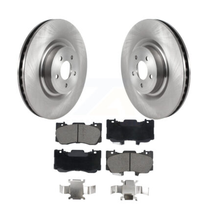 Front Disc Brake Rotors And Ceramic Pads Kit For Ford Mustang K8C-103470