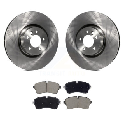 Front Disc Brake Rotors And Ceramic Pads Kit For 2022 Land Rover Defender 110 90 2.0L K8C-103483