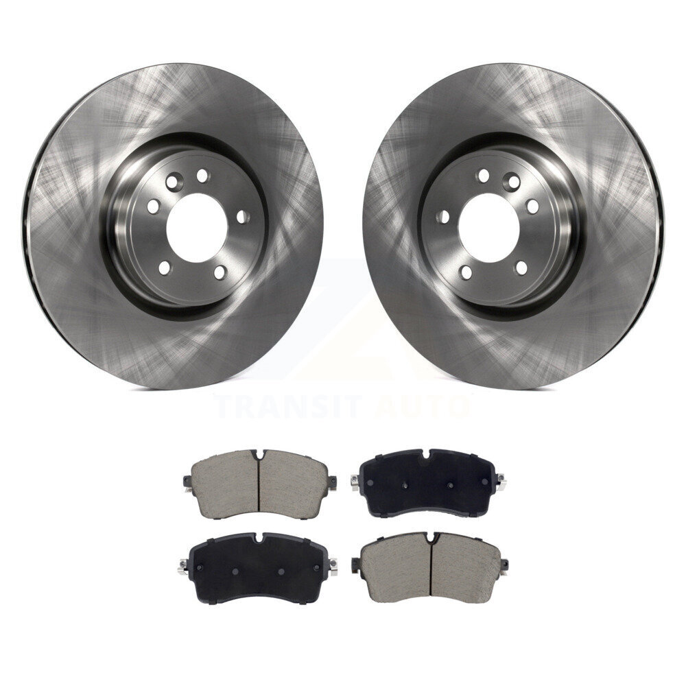 Front Disc Brake Rotors And Ceramic Pads Kit For 2022 Land Rover Defender 110 90 2.0L K8C-103483