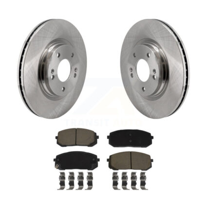 Front Disc Brake Rotors And Ceramic Pads Kit For Hyundai Elantra Sonata Kia K5 K8C-103490