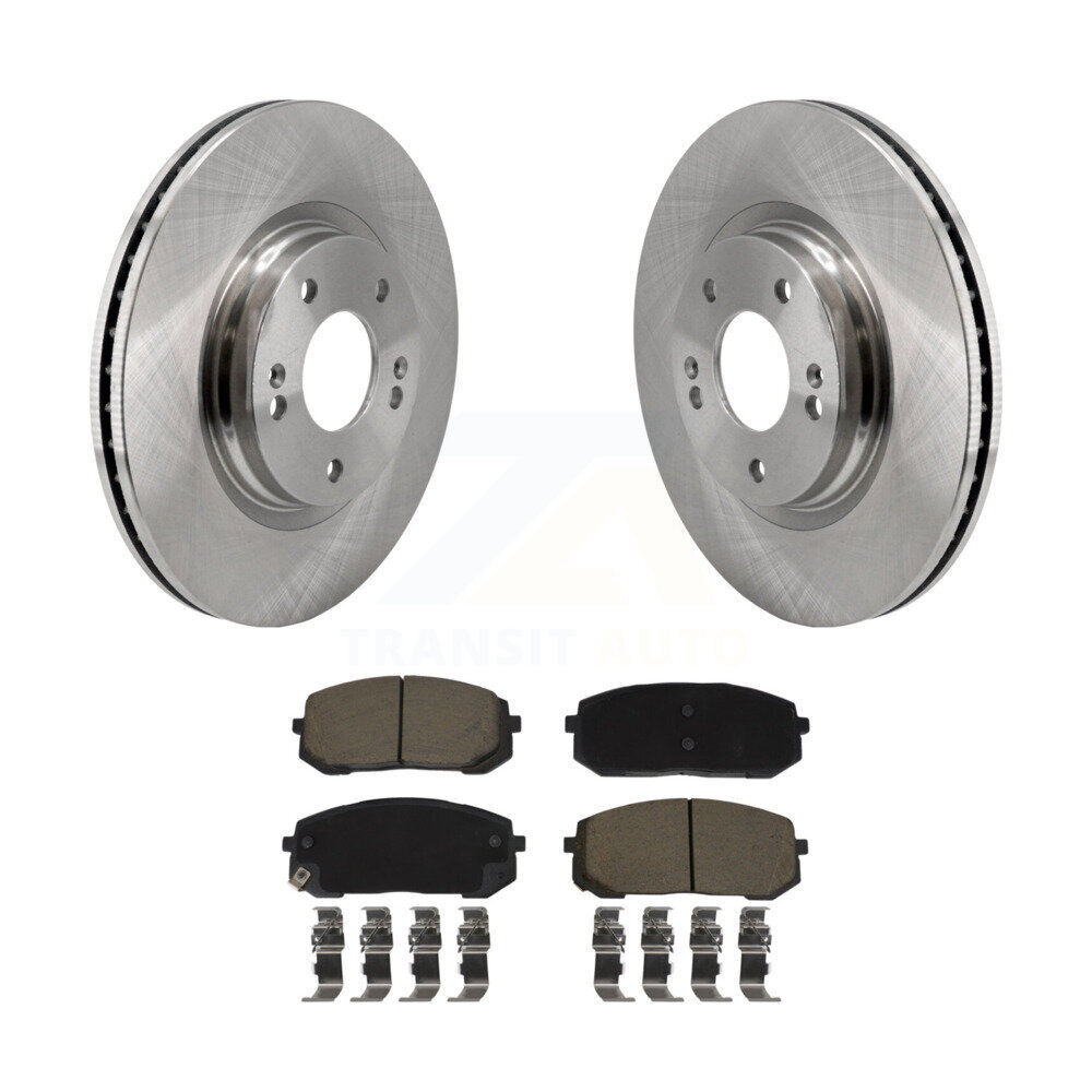 Front Disc Brake Rotors And Ceramic Pads Kit For Hyundai Elantra Sonata Kia K5 K8C-103490