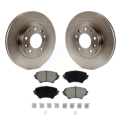 Front Disc Brake Rotors And Ceramic Pads Kit For 2006-2015 Mazda MX-5 Miata K8C-103504