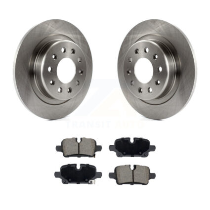 Rear Disc Brake Rotors And Ceramic Pads Kit For Chevrolet Equinox GMC Terrain Malibu K8C-103527