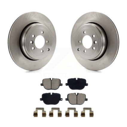 Rear Disc Brake Rotor & Ceramic Pad Kit For 2010-2013 Land Rover Range Sport Supercharged K8C-103534