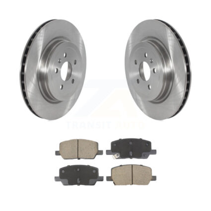Rear Disc Brake Rotors And Ceramic Pads Kit For Tesla X S With Single Piston Caliper K8C-103535