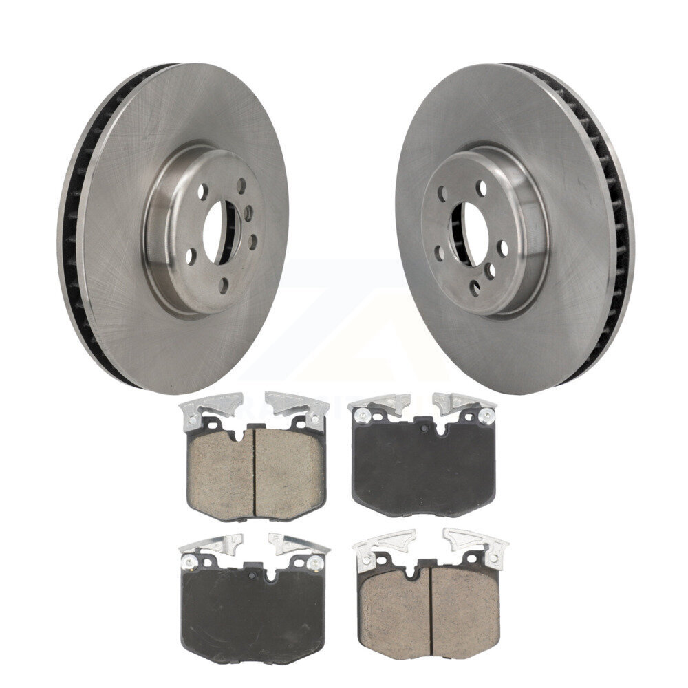 Front Brake Rotor Ceramic Pad Kit For BMW 330i xDrive 530i Toyota GR Supra 330e 430i 530e K8C-103578