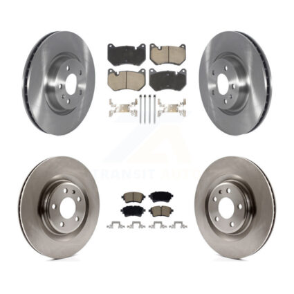 Front Rear Disc Brake Rotors And Ceramic Pads Kit For Audi Q5 Sportback K8C-103584