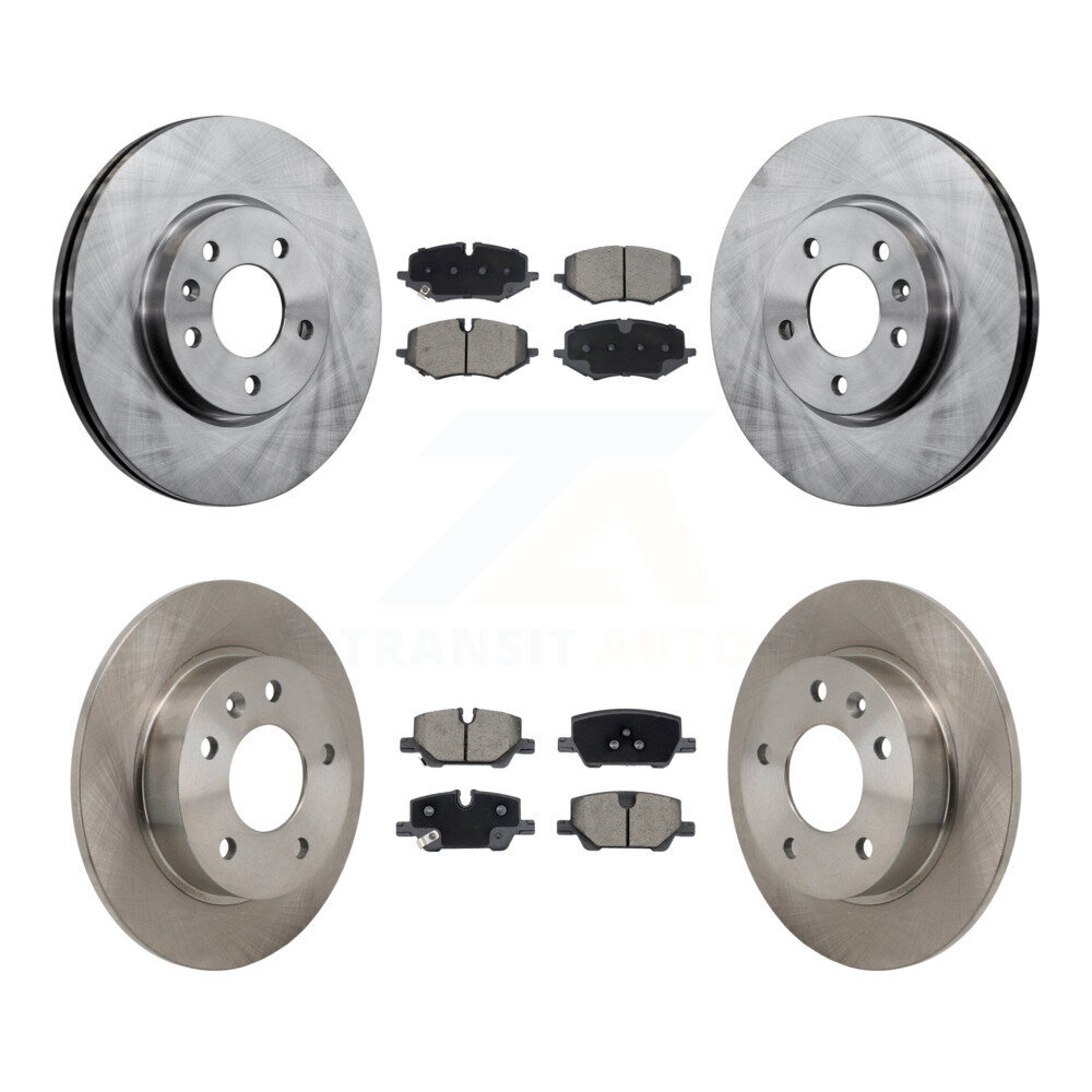 Front Rear Disc Brake Rotor And Ceramic Pad Kit For Chevrolet Trailblazer Buick Encore GX K8C-103589