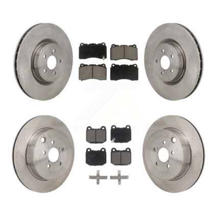 Front Rear Disc Brake Rotor & Ceramic Pad Kit For Subaru BRZ Toyota 86 With Brembo Brakes K8C-103593