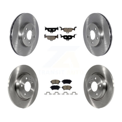 Front Rear Brake Rotor Ceramic Pad Kit For 2022 Audi A5 Sportback DMSA engine designation K8C-103602