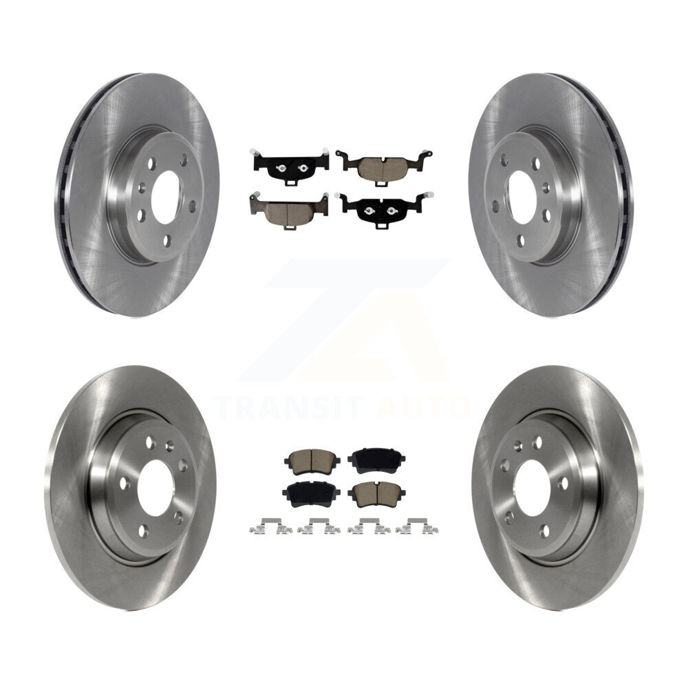 Front Rear Brake Rotor Ceramic Pad Kit For 2022 Audi A5 Sportback DMSA engine designation K8C-103602