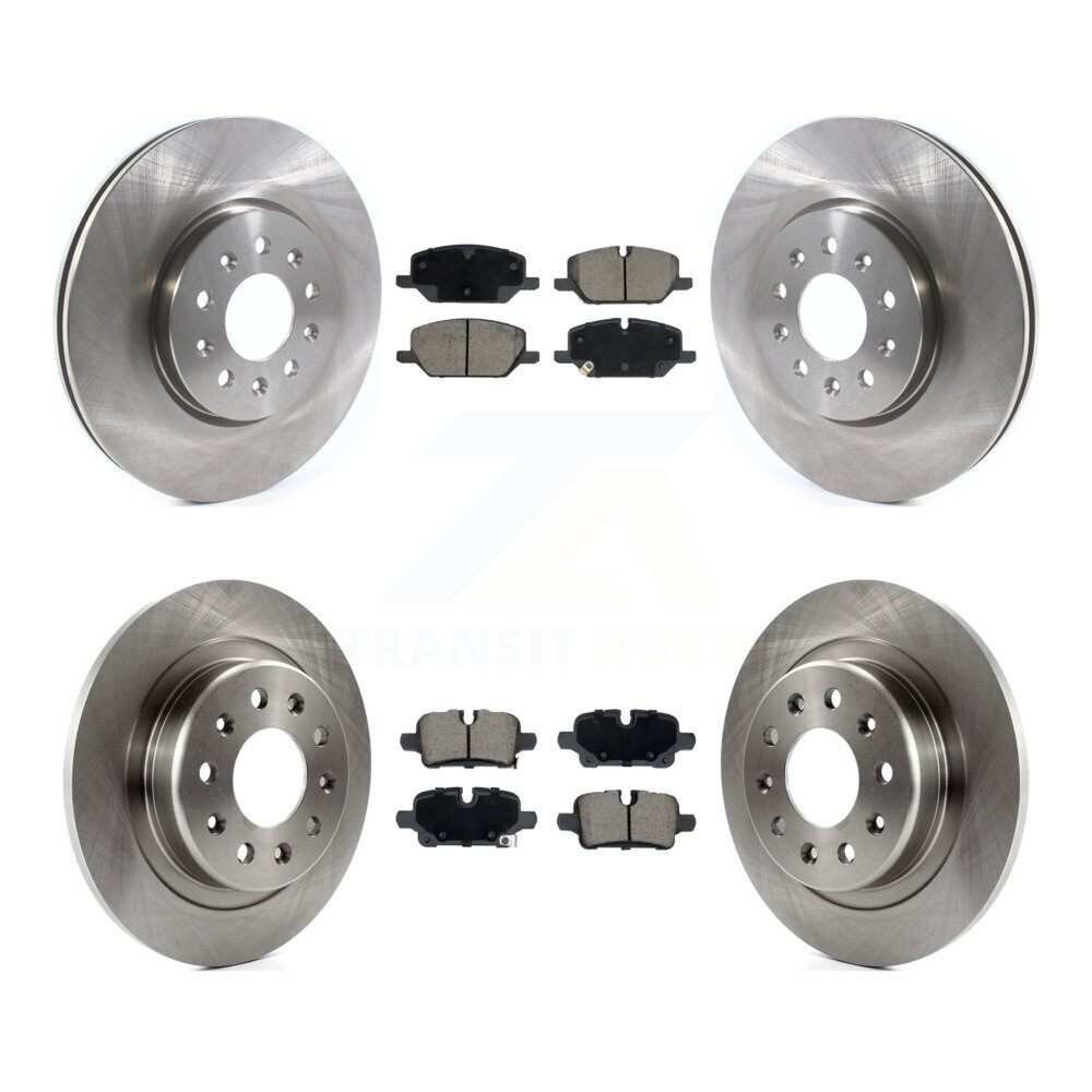 Front Rear Disc Brake Rotors And Ceramic Pads Kit For 2021 Chevrolet Equinox GMC Terrain K8C-103617