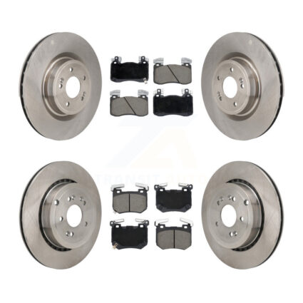 Front Rear Disc Brake Rotors And Ceramic Pads Kit For Kia Stinger Genesis G70 K8C-103620