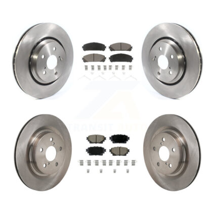 Front Rear Disc Brake Rotor And Ceramic Pad Kit For Lexus NX350h NX350 NX250 Toyota Crown K8C-103633