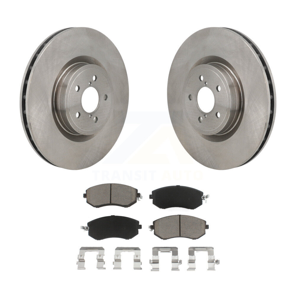 Front Disc Brake Rotor Ceramic Pad Kit For 2019-2020 Toyota 86 Base GT With Brembo Brakes K8C-103665