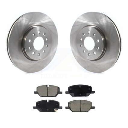 Front Disc Brake Rotors And Ceramic Pads Kit For Chevrolet Equinox GMC Terrain K8C-103686