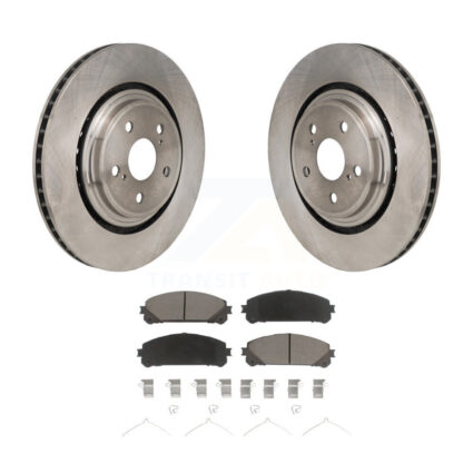 Front Disc Brake Rotors And Ceramic Pads Kit For 2020-2022 Toyota Highlander K8C-103695