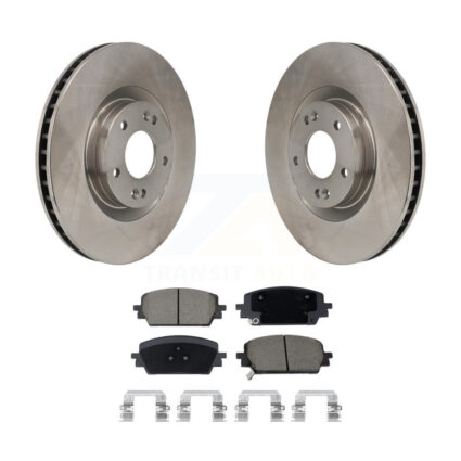 Front Disc Brake Rotors And Ceramic Pads Kit For Hyundai Santa Fe Kia Sorento Cruz K8C-103700