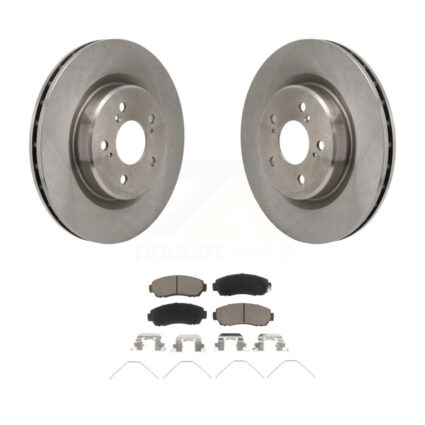 Front Disc Brake Rotors And Ceramic Pads Kit For 2021-2023 Acura TLX 2.0L K8C-103708