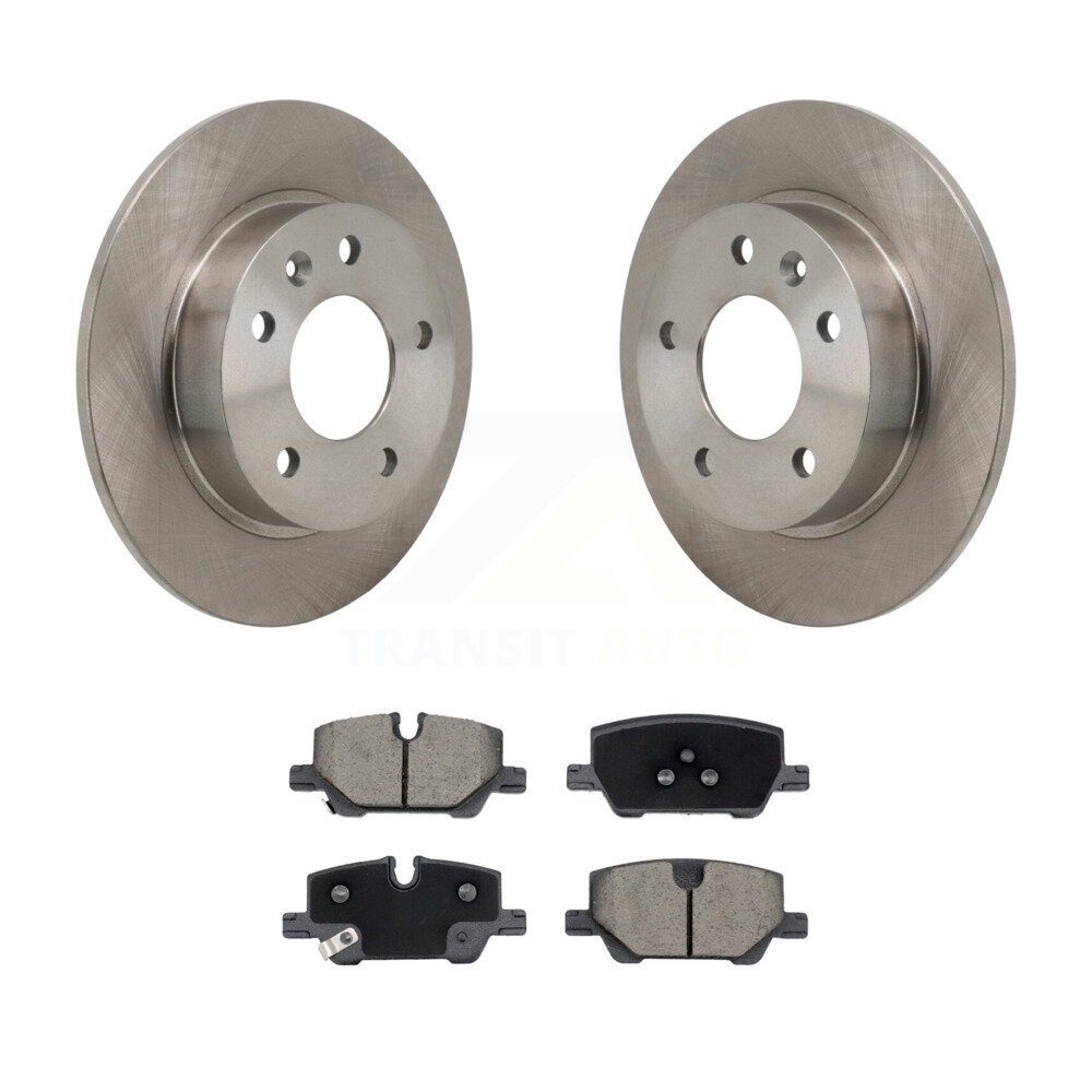 Rear Disc Brake Rotors And Ceramic Pads Kit For Chevrolet Trailblazer Buick Encore GX K8C-103710