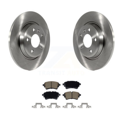 Rear Disc Brake Rotors And Ceramic Pads Kit For Audi A4 Quattro A5 Sportback K8C-103714