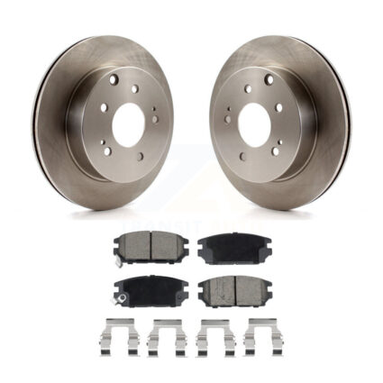Rear Disc Brake Rotors And Ceramic Pads Kit For Mitsubishi Eclipse Galant K8C-103715