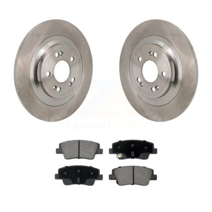 Rear Disc Brake Rotor Ceramic Pad Kit For Hyundai Ioniq 5 Genesis Kia EV6 GV70 6 GV60 G80 K8C-103720
