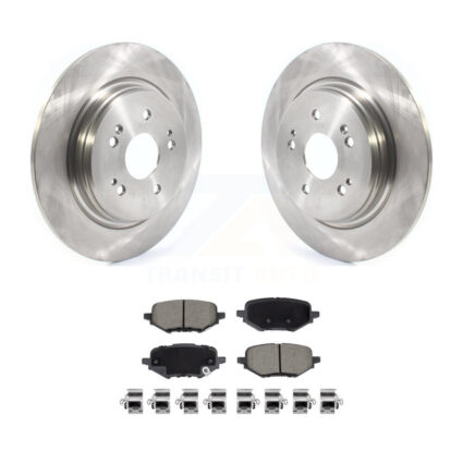 Rear Disc Brake Rotors And Ceramic Pads Kit For Honda HR-V Clarity K8C-103726