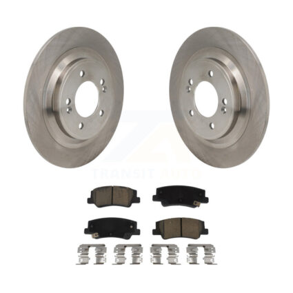 Rear Disc Brake Rotors And Ceramic Pads Kit For Hyundai Tucson Kia Sportage K8C-103732