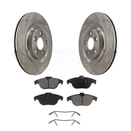 Rear Disc Brake Rotors And Ceramic Pads Kit For 2017 Mercedes-Benz E400 K8C-103750