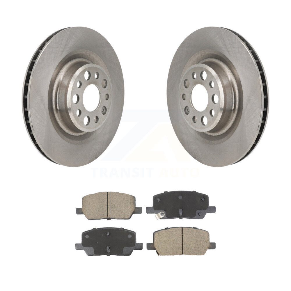 Rear Disc Brake Rotors And Ceramic Pads Kit For Tesla S K8C-103755