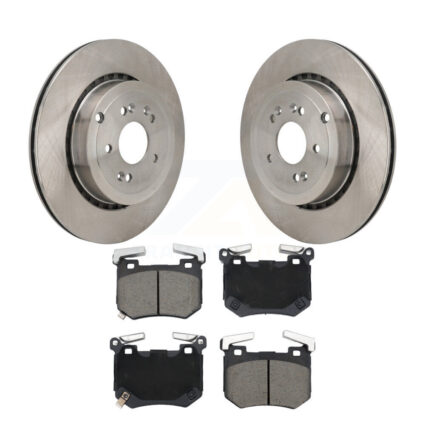 Rear Disc Brake Rotors And Ceramic Pads Kit For Genesis G70 Kia Stinger K8C-103760