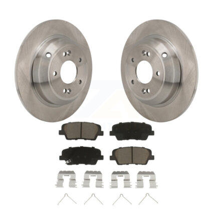 Rear Disc Brake Rotors And Ceramic Pads Kit For Genesis G70 Kia Stinger K8C-103761